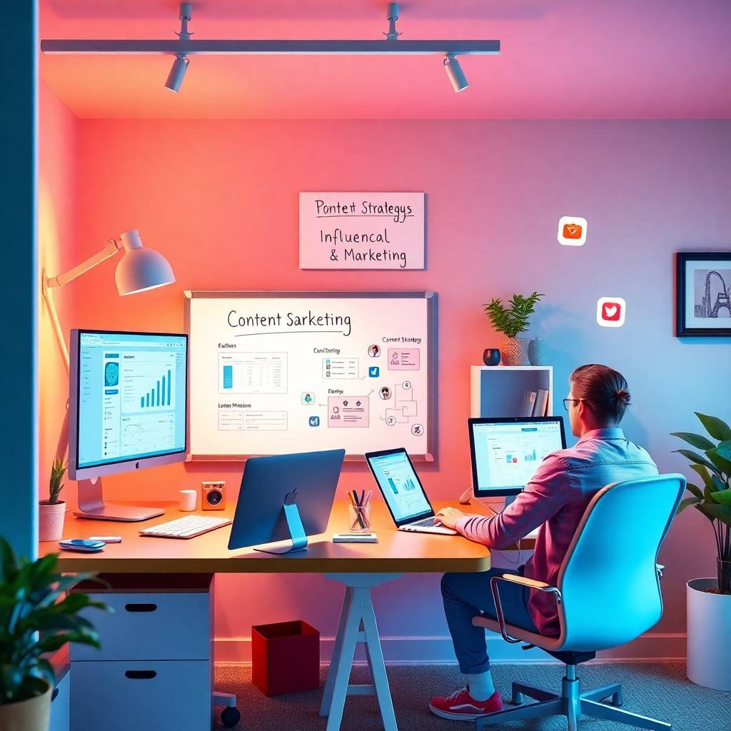 Microhound professional team workspace - Charlotte-based digital agency office