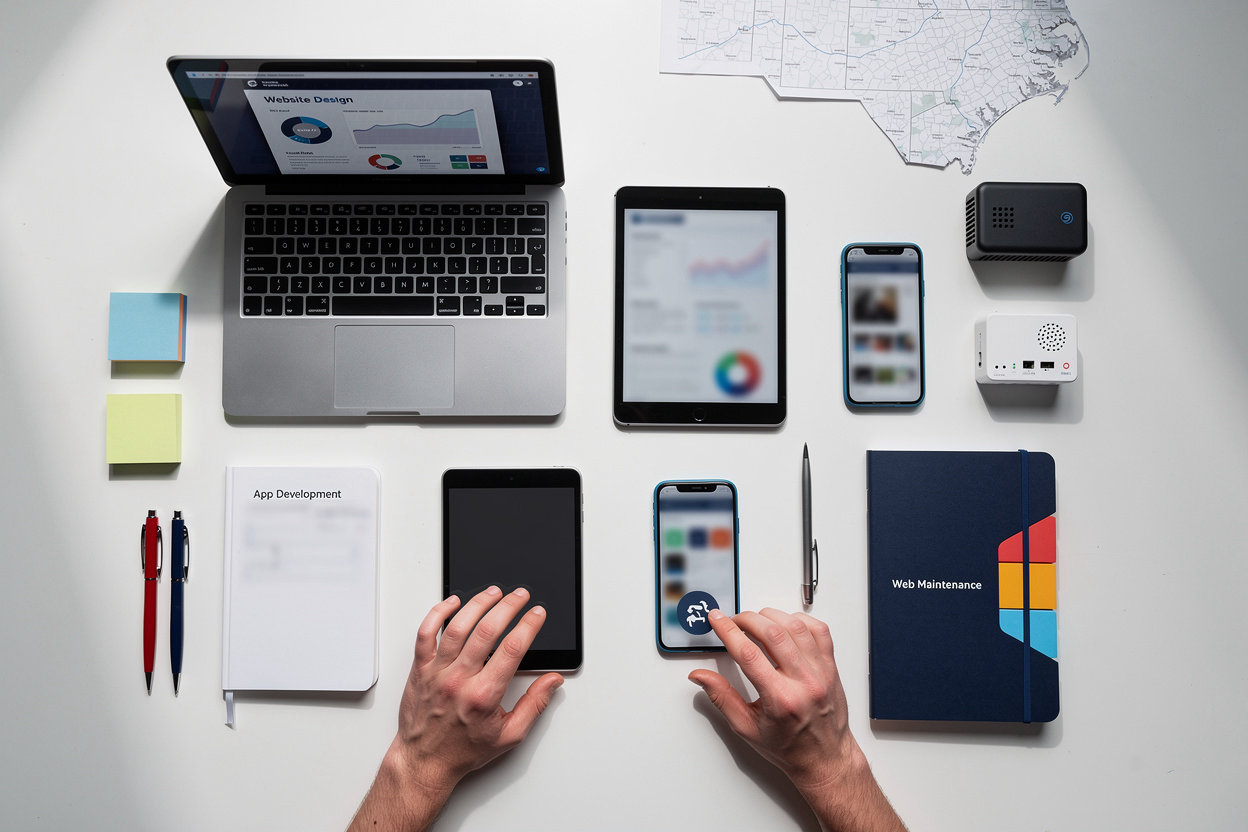 Microhound's integrated digital marketing and web design services for Charlotte businesses